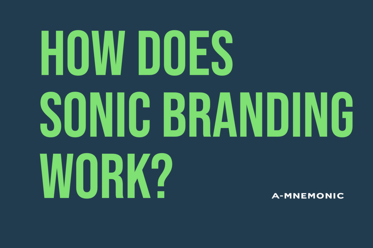 How does sonic branding work?